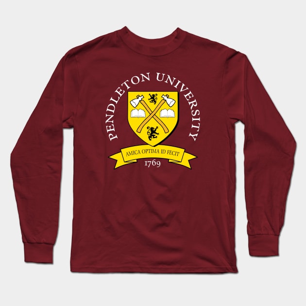 Pendleton University Long Sleeve T-Shirt by Wolfmans Got Nards